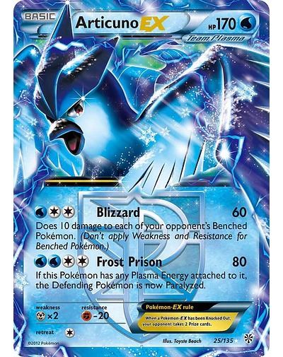 Articuno EX (Team Plasma)
