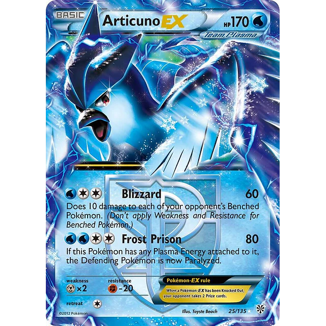 Articuno EX (Team Plasma)