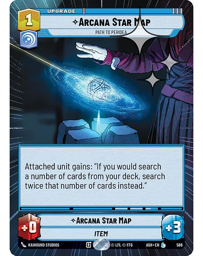 Arcana Star Map - Path to Peridea