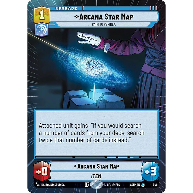 Arcana Star Map - Path to Peridea 2