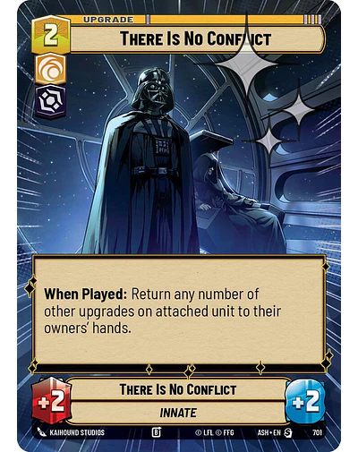There Is No Conflict 