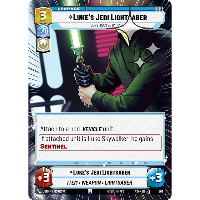 Luke's Jedi Lightsaber - Constructed by Hand  1