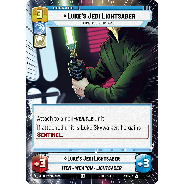 Luke's Jedi Lightsaber - Constructed by Hand  2
