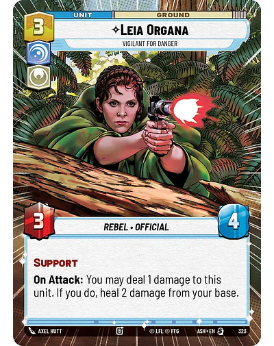 Leia Organa - Vigilant for Danger 