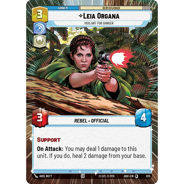 Leia Organa - Vigilant for Danger 