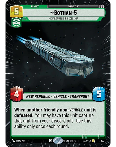 Bothan-5 - New Republic Prison Ship
