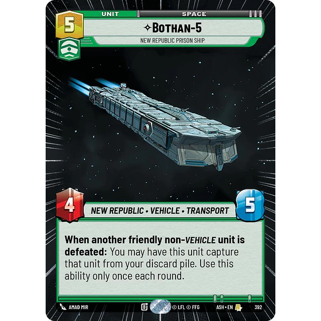 Bothan-5 - New Republic Prison Ship