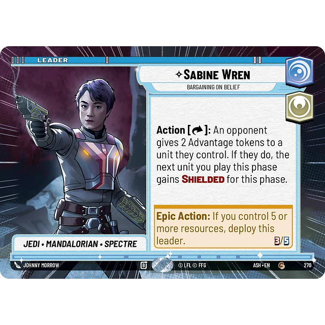 Sabine Wren - Bargaining on Belief (Hyperspace)(Leader)