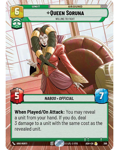 Queen Soruna - Willing to Fight