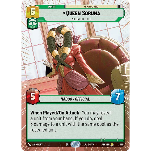 Queen Soruna - Willing to Fight