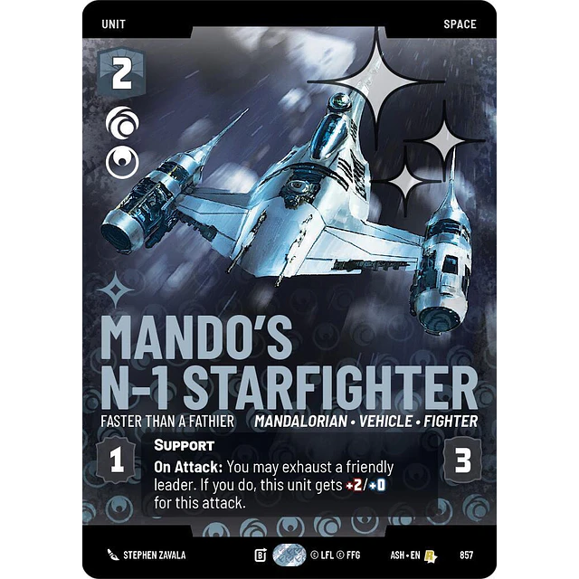 Mando's N-1 Starfighter - Faster than a Fathier 1