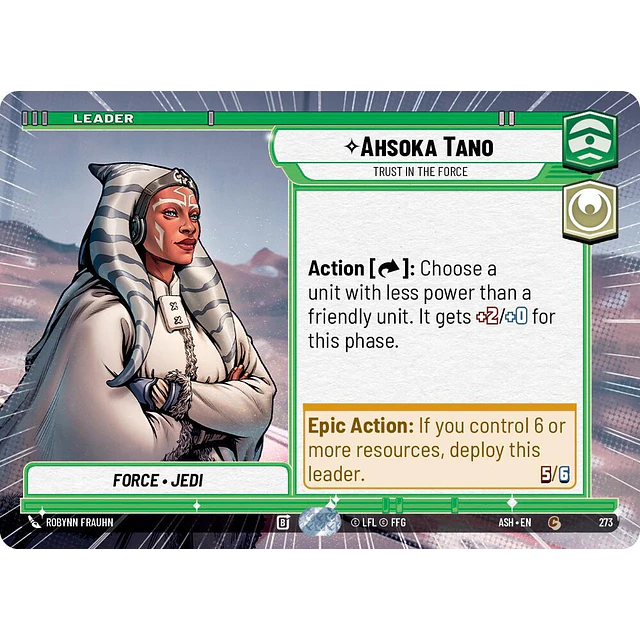 Ahsoka Tano - Trust in the Force (Hyperspace)(Leader)