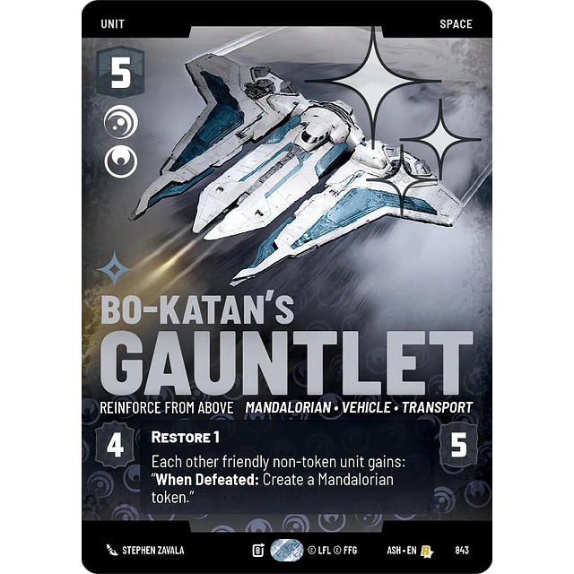 Bo-Katan's Gauntlet - Reinforce from Above 1