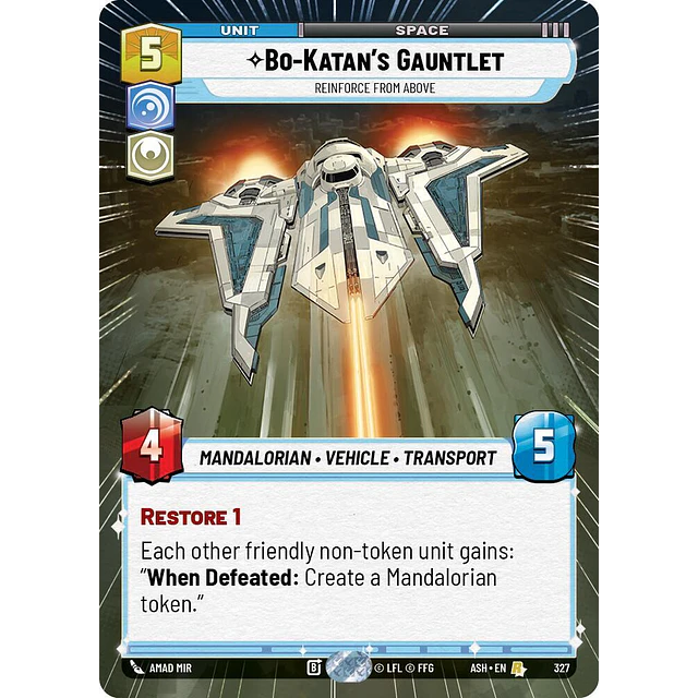 Bo-Katan's Gauntlet - Reinforce from Above 2
