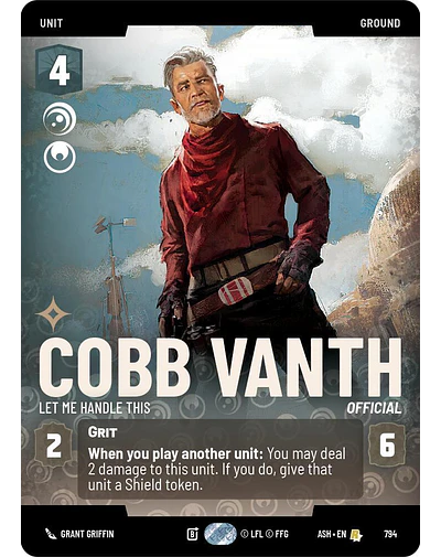 Cobb Vanth - Let Me Handle This