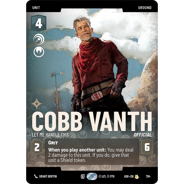 Cobb Vanth - Let Me Handle This