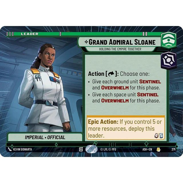 Grand Admiral Sloane - Holding the Empire Together (Hyperspace)(Leader)
