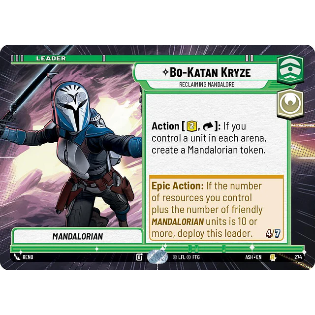 Bo-Katan Kryze - Reclaiming Mandalore (Hyperspace)(Leader)
