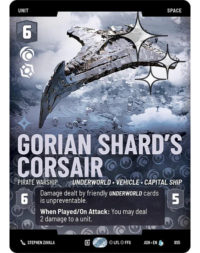 Gorian Shard's Corsair - Pirate Warship