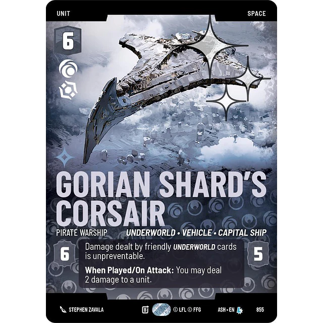 Gorian Shard's Corsair - Pirate Warship