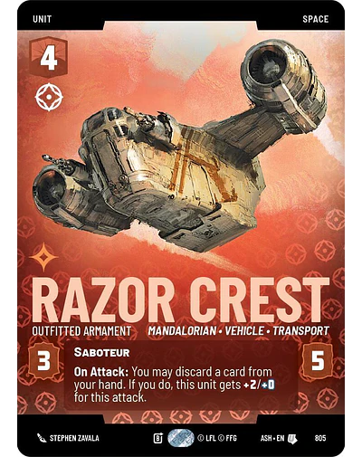 Razor Crest - Outfitted Armament
