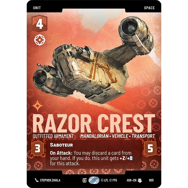 Razor Crest - Outfitted Armament