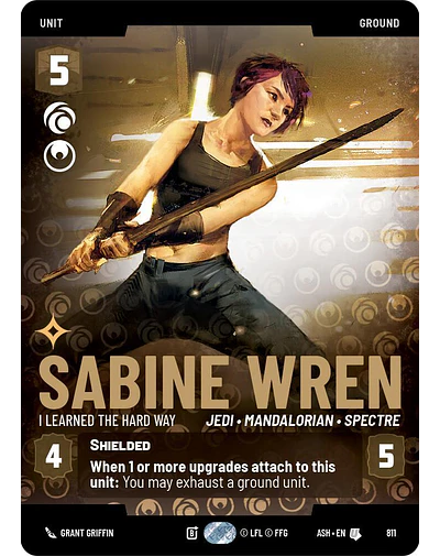 Sabine Wren - I Learned the Hard Way