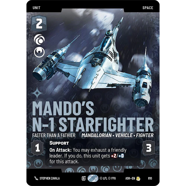 Mando's N-1 Starfighter - Faster than a Fathier 3