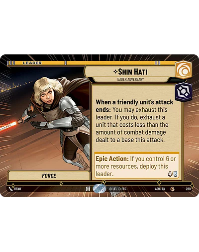 Shin Hati - Eager Adversary (Hyperspace)r(Leader)