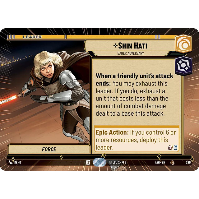Shin Hati - Eager Adversary (Hyperspace)r(Leader)