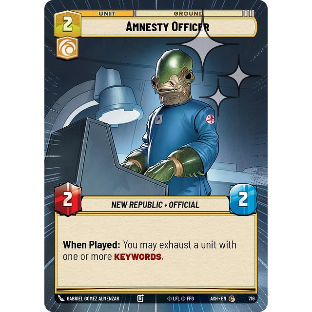 Amnesty Officer  1
