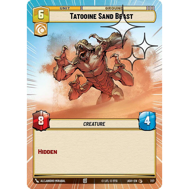 Tatooine Sand Beast  2