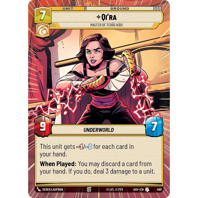 Qi'ra - Master of Teras Kasi