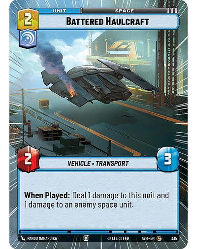 Battered Haulcraft