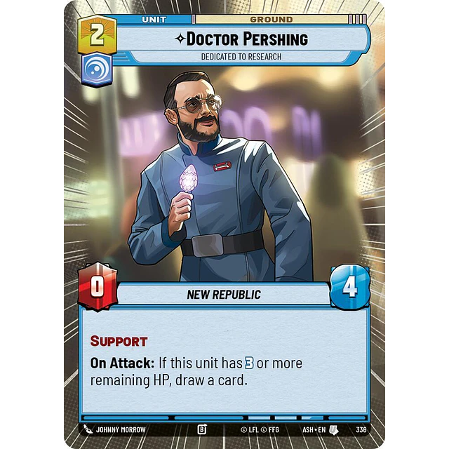 Doctor Pershing - Dedicated to Research