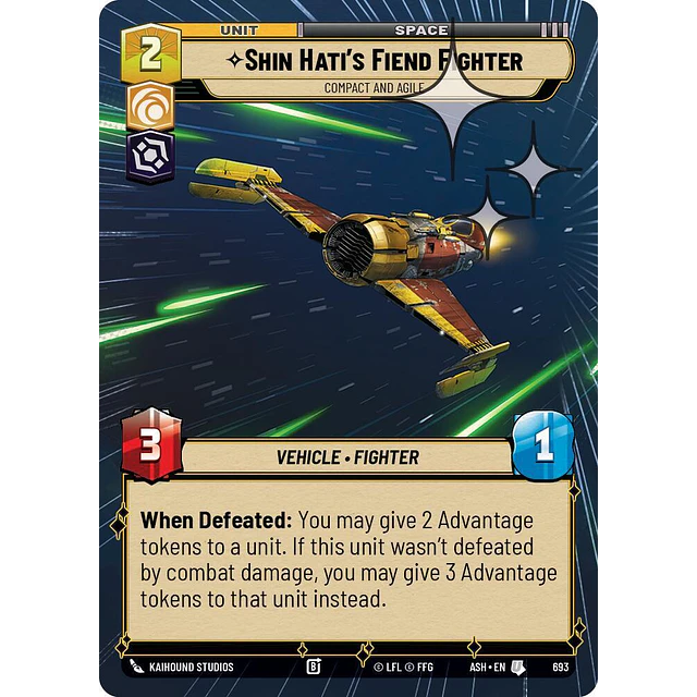 Shin Hati's Fiend Fighter - Compact and Agile