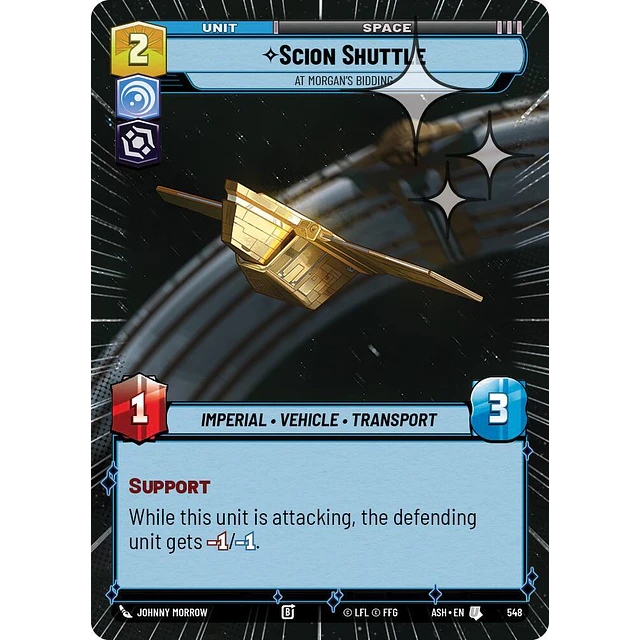 Scion Shuttle - At Morgan's Bidding