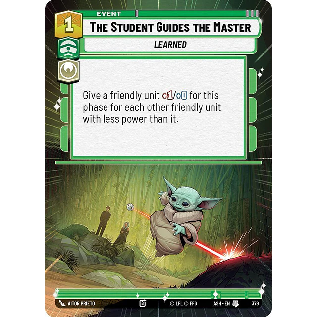 The Student Guides the Master  2