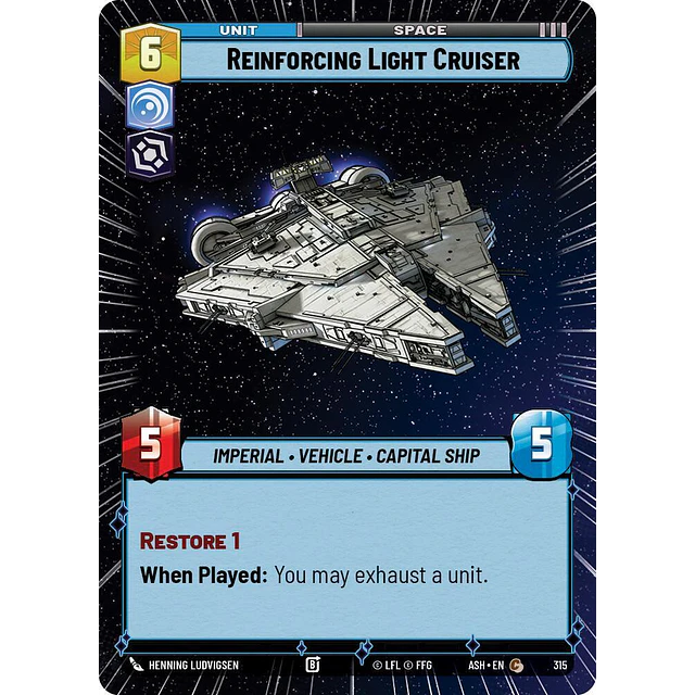 Reinforcing Light Cruiser 1