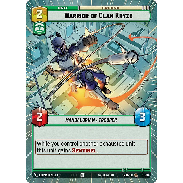 Warrior of Clan Kryze