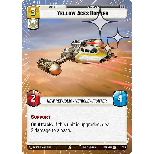 Yellow Aces Bomber 1