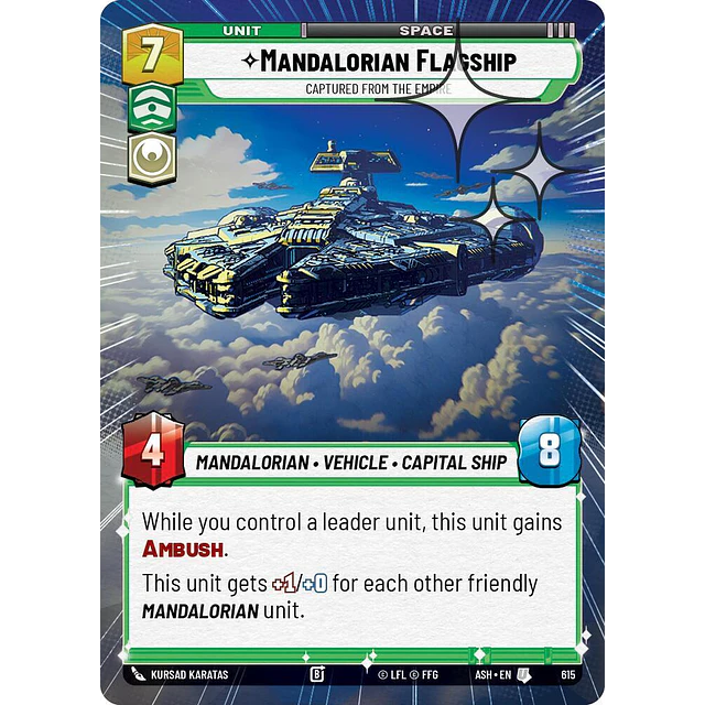 Mandalorian Flagship - Captured from the Empire