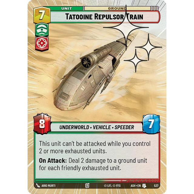 Tatooine Repulsor Train 1