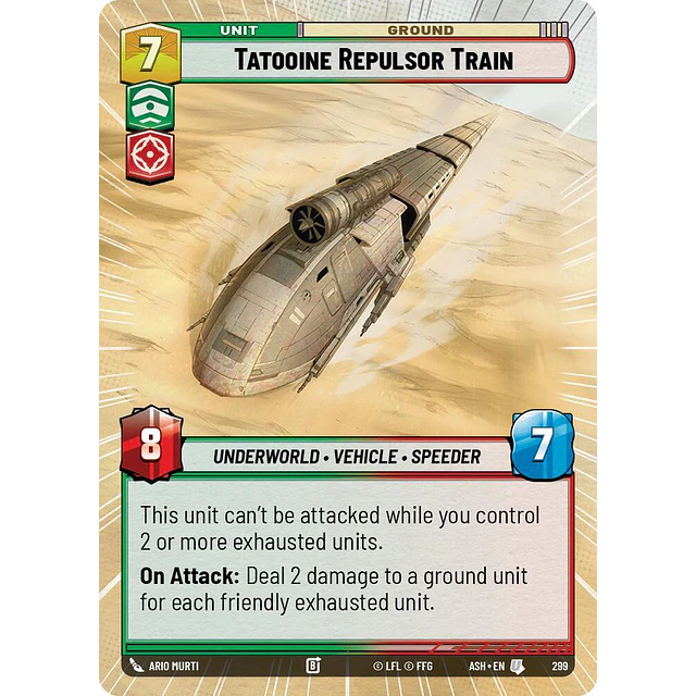 Tatooine Repulsor Train 2