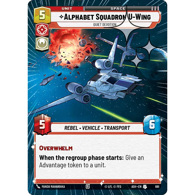 Alphabet Squadron U-Wing - Quiet Devotion