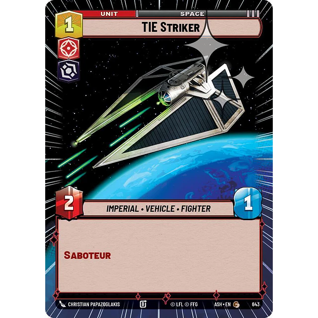 TIE Striker  1