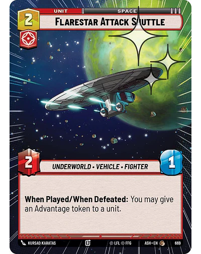 Flarestar Attack Shuttle