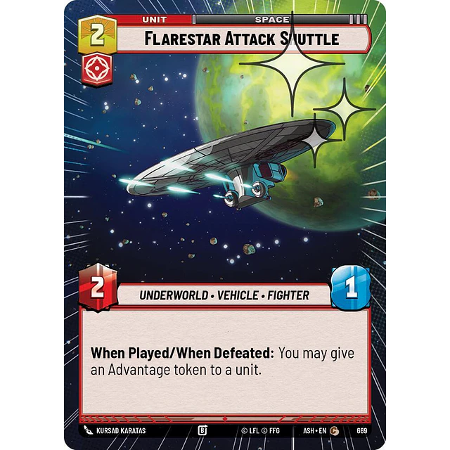Flarestar Attack Shuttle 1