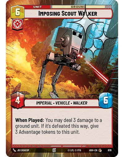 Imposing Scout Walker