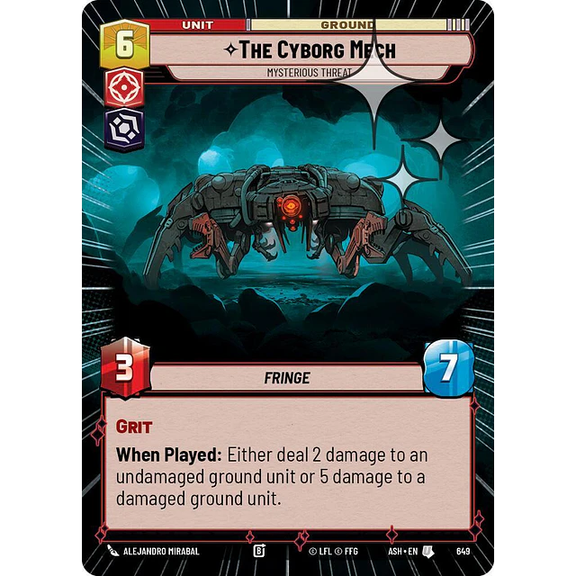 The Cyborg Mech - Mysterious Threat 1
